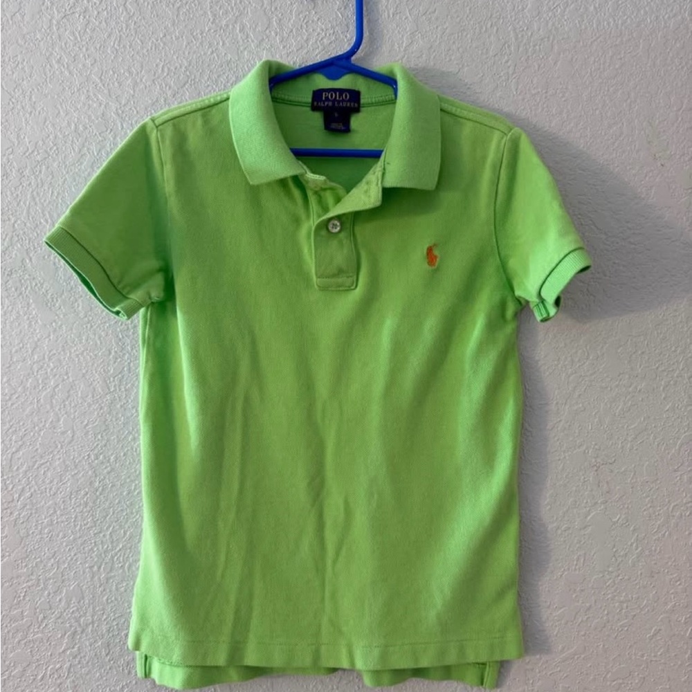 Polo by Ralph Lauren Kids Lime Polo Shirt